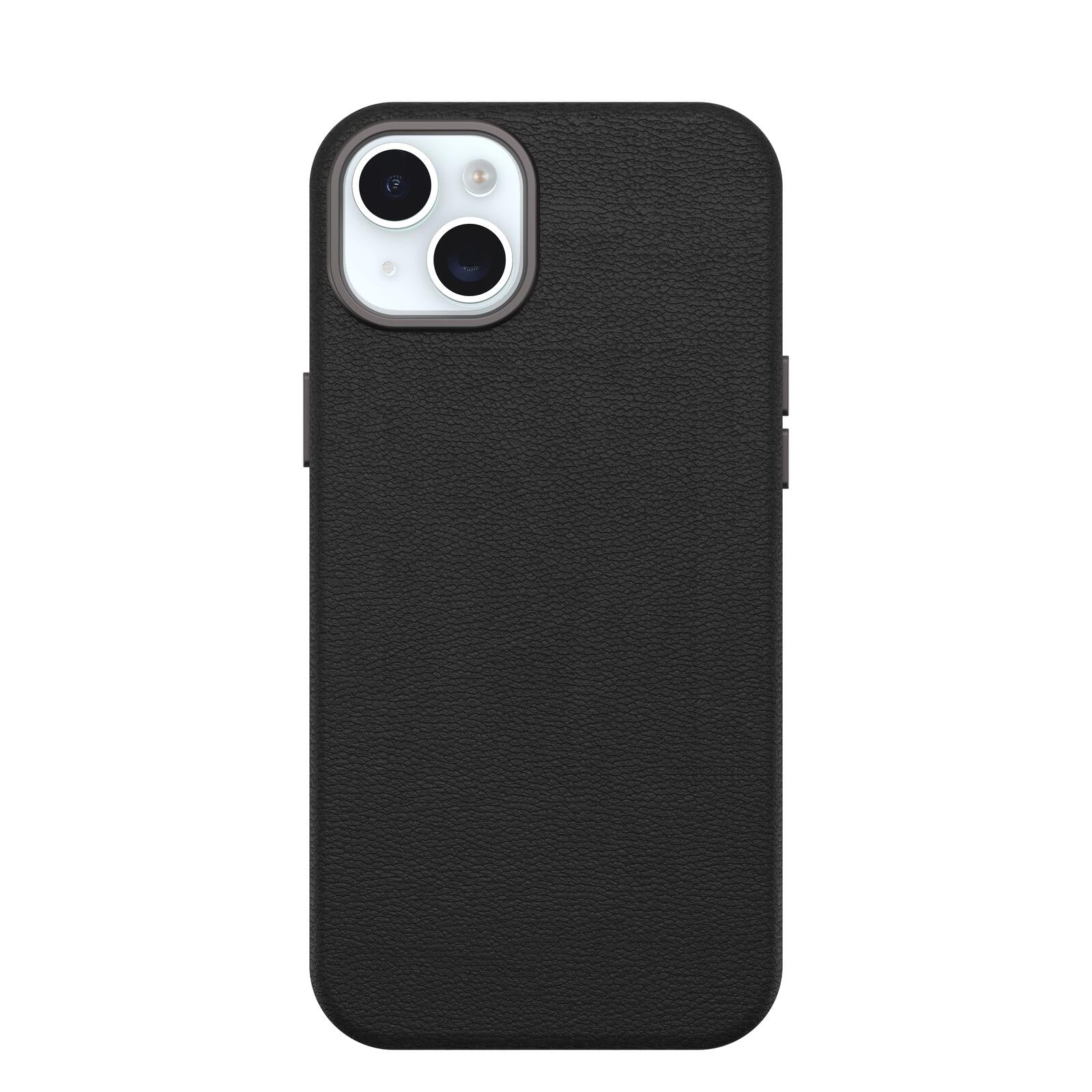 OtterBox Symmetry Cactus Leather Apple iPhone 15 Plus Noir Ash - black
