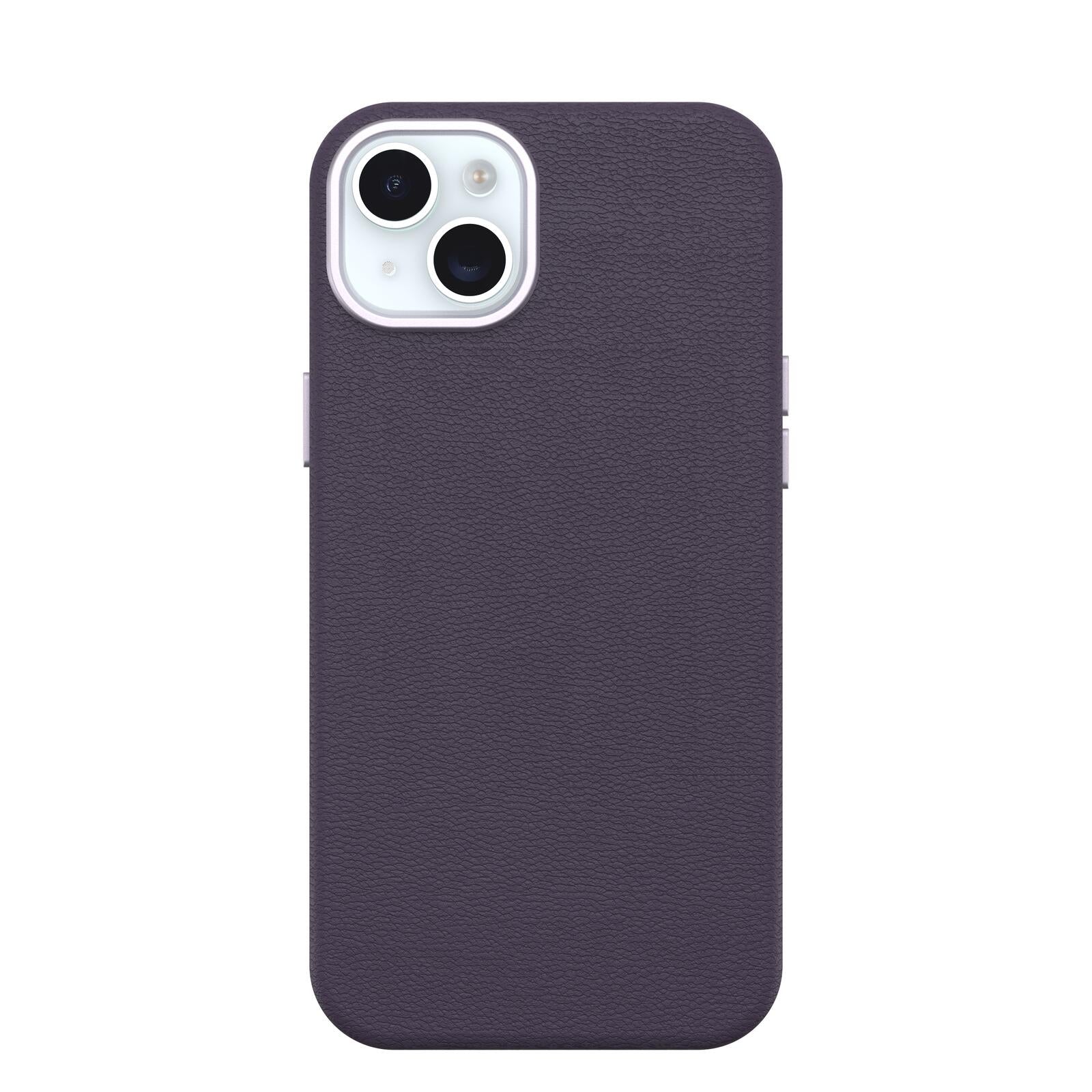 OtterBox Symmetry Cactus Leather Apple iPhone 15 Plus Plum Luxe - purple
