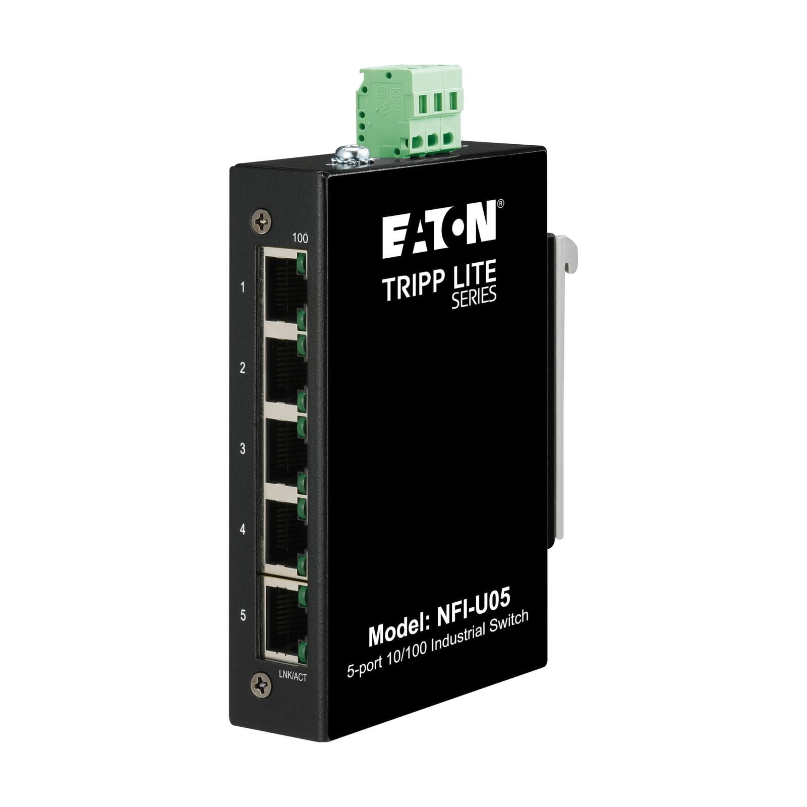 Eaton Tripp Lite Series 5-Port Unmanaged Industrial Ethernet Switch