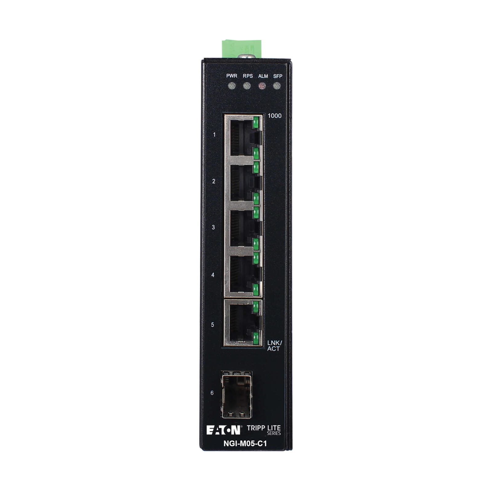 Eaton Tripp Lite Series 5-Port Managed Industrial Gigabit Ethernet Switch