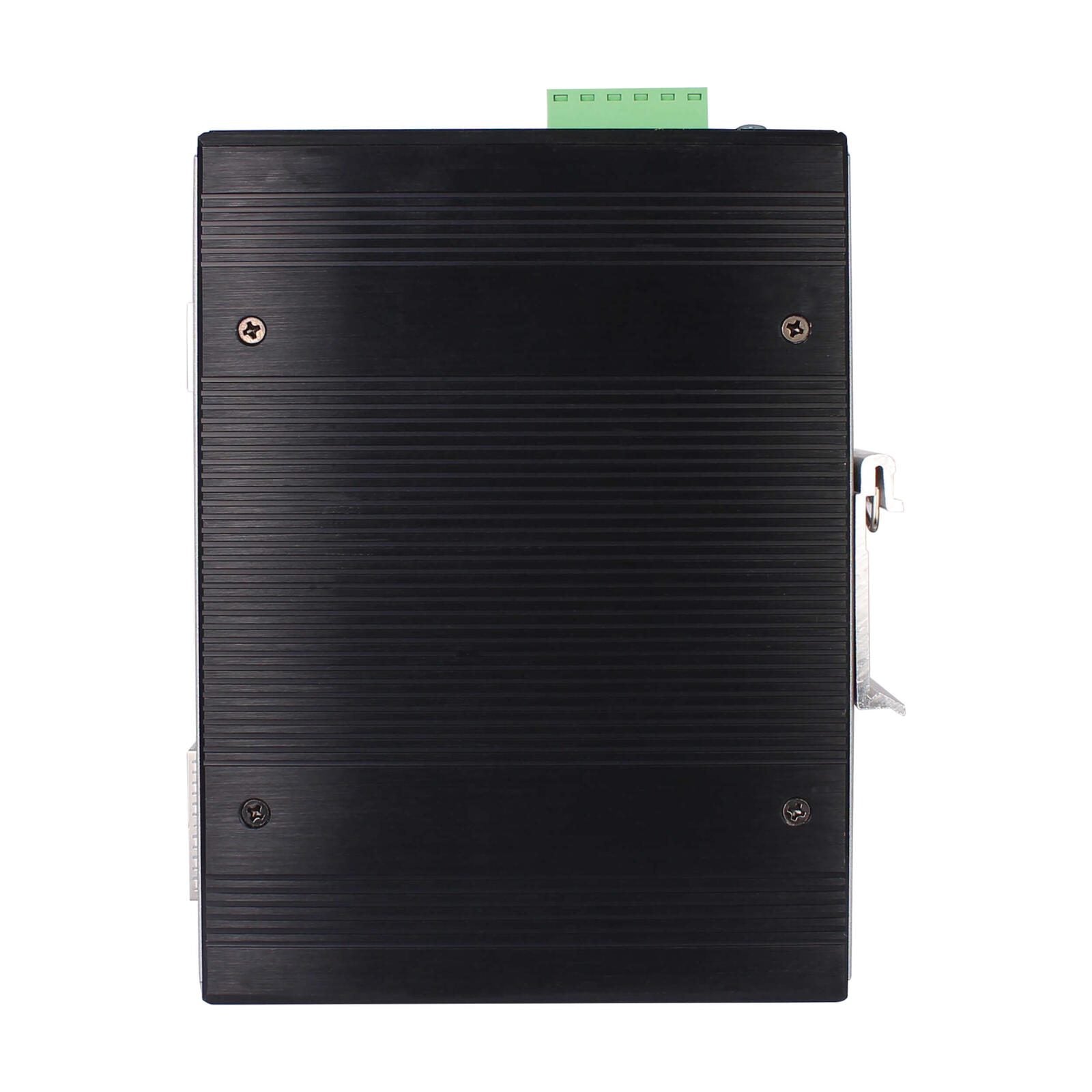 Eaton Tripp Lite Series 8-Port Managed Industrial Gigabit Ethernet Switch - Layer 2, 1 Gbps, PoE+ 30W, 4 GbE SFP Ports,