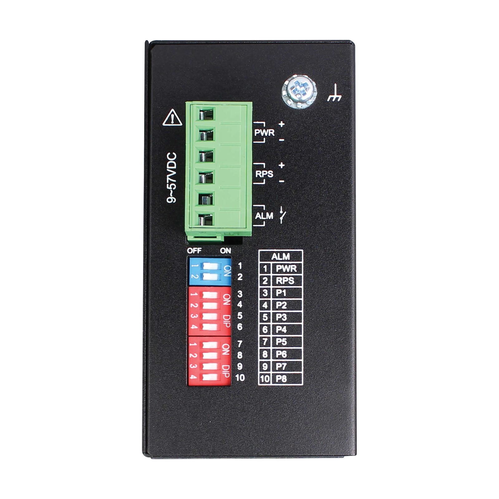 Eaton Tripp Lite Series 8-Port Unmanaged Industrial Gigabit Ethernet Switch