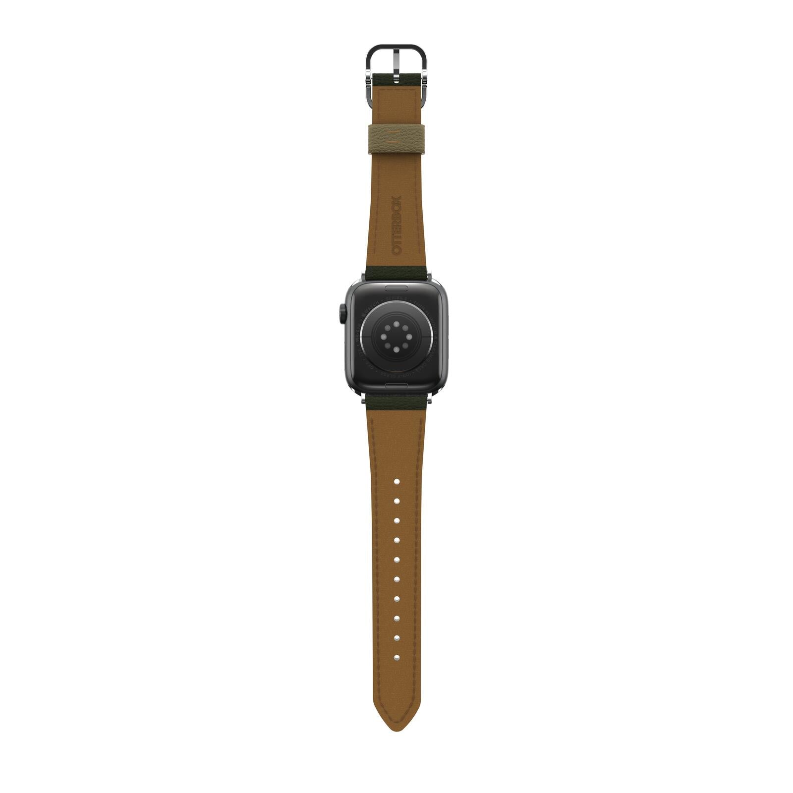 OtterBox Symmetry Cactus Leather Watch Band for Apple Watch 45/44/42mm Cactus Groove - green