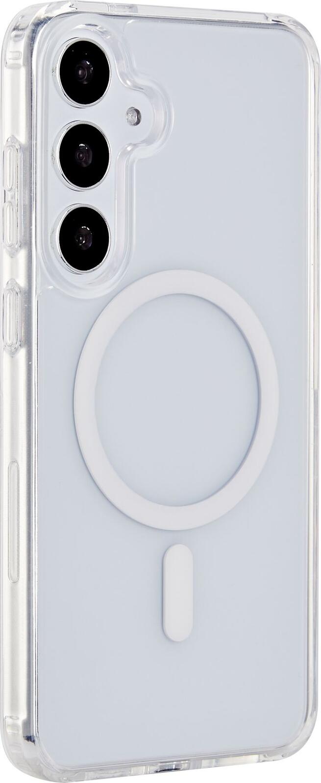 eSTUFF Samsung Galaxy S24+ INFINITE OSLO Magnetic Hybrid Cover - Transparent