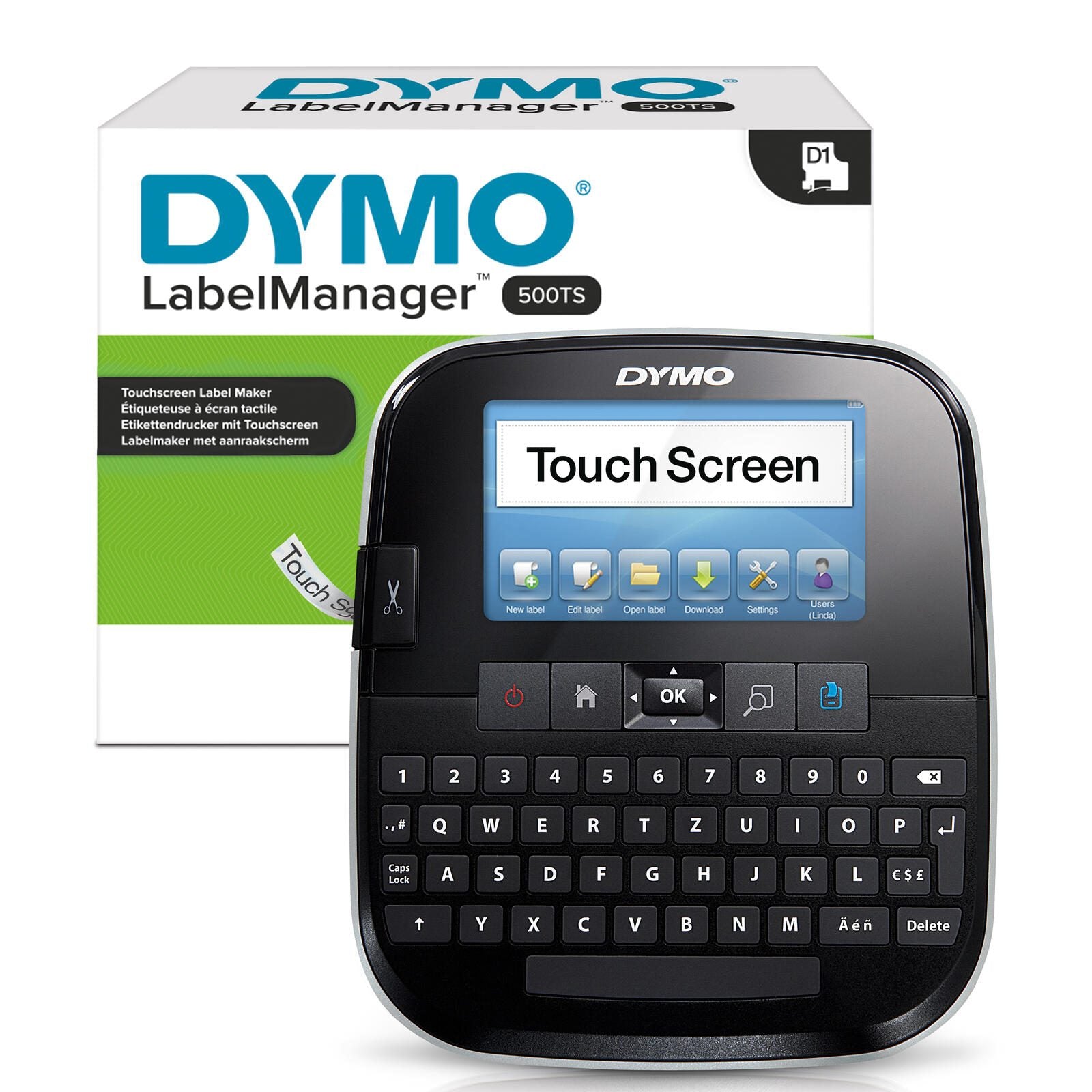 DYMO® LabelManager™ 500TS Beschriftungsgerät, QWERTZ-Tastatur
