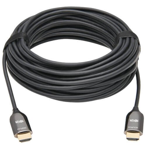 Eaton Tripp Lite Series 8K HDMI Plenum-Rated Fiber Active Optical Kabel (AOC) - 8K UHD @ 60 Hz, HDR, Stecker/Stecker, Sc