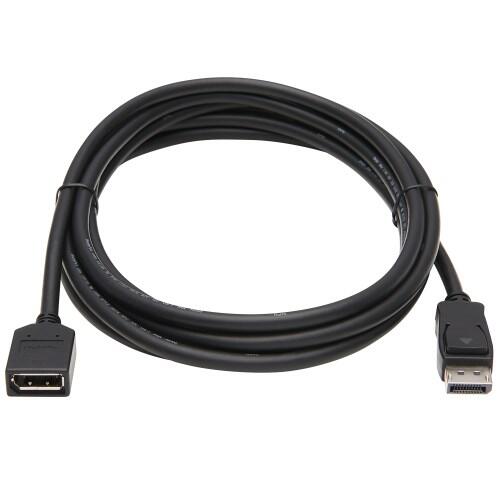 Eaton Tripp Lite Series DisplayPort Verlängerung Kabel mit Latch, 4K @ 60 Hz, HDCP 2.2 (M/F),10 ft. (3.05 m)