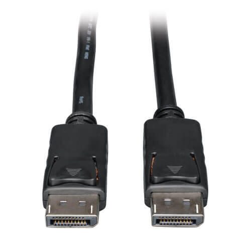 Eaton Tripp Lite Series DisplayPort Kabel mit Verriegelungen, 4K @ 30 Hz, (Stecker/Stecker) 30 ft. (9.14 m)