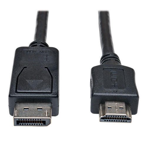 Eaton Tripp Lite Series DisplayPort zu HDMI Adapterkabel (Stecker/Stecker), 10 ft. (3.1 m)