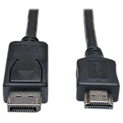Eaton Tripp Lite Series DisplayPort zu HDMI Adapterkabel (Stecker/Stecker), 20 ft. (6.1 m)
