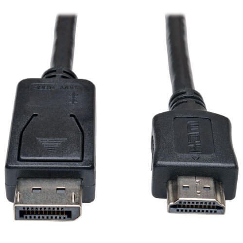 Eaton Tripp Lite Series DisplayPort zu HDMI Adapterkabel (Stecker/Stecker), 25 ft. (7.6 m)