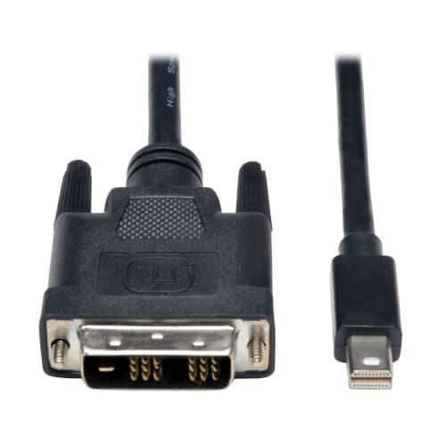 Eaton Tripp Lite Series Mini DisplayPort 1.2 zu DVI Adapterkabel (Stecker/Stecker), 1080p, 6 ft. (1.8 m)