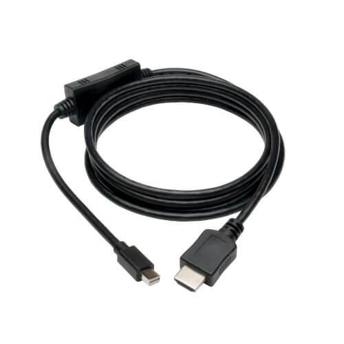 Eaton Tripp Lite Series Mini DisplayPort zu HDMI Active Adapterkabel (Stecker/Stecker), 1080p, 6 ft. (1.8 m)