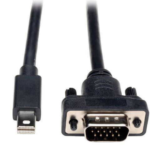 Eaton Tripp Lite Series Mini DisplayPort 1.2 zu VGA Active Adapterkabel (Stecker/Stecker), 10 ft. (3.1 m)