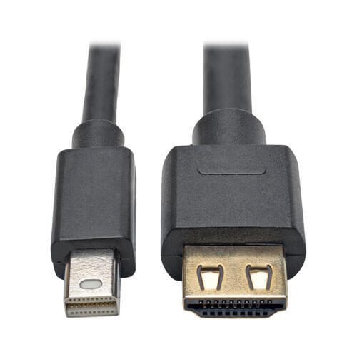 Eaton Tripp Lite Series Mini DisplayPort 1.2a zu HDMI Active Adapterkabel (Stecker/Stecker), 4K 60 Hz, HDCP 2.2, 15 ft.