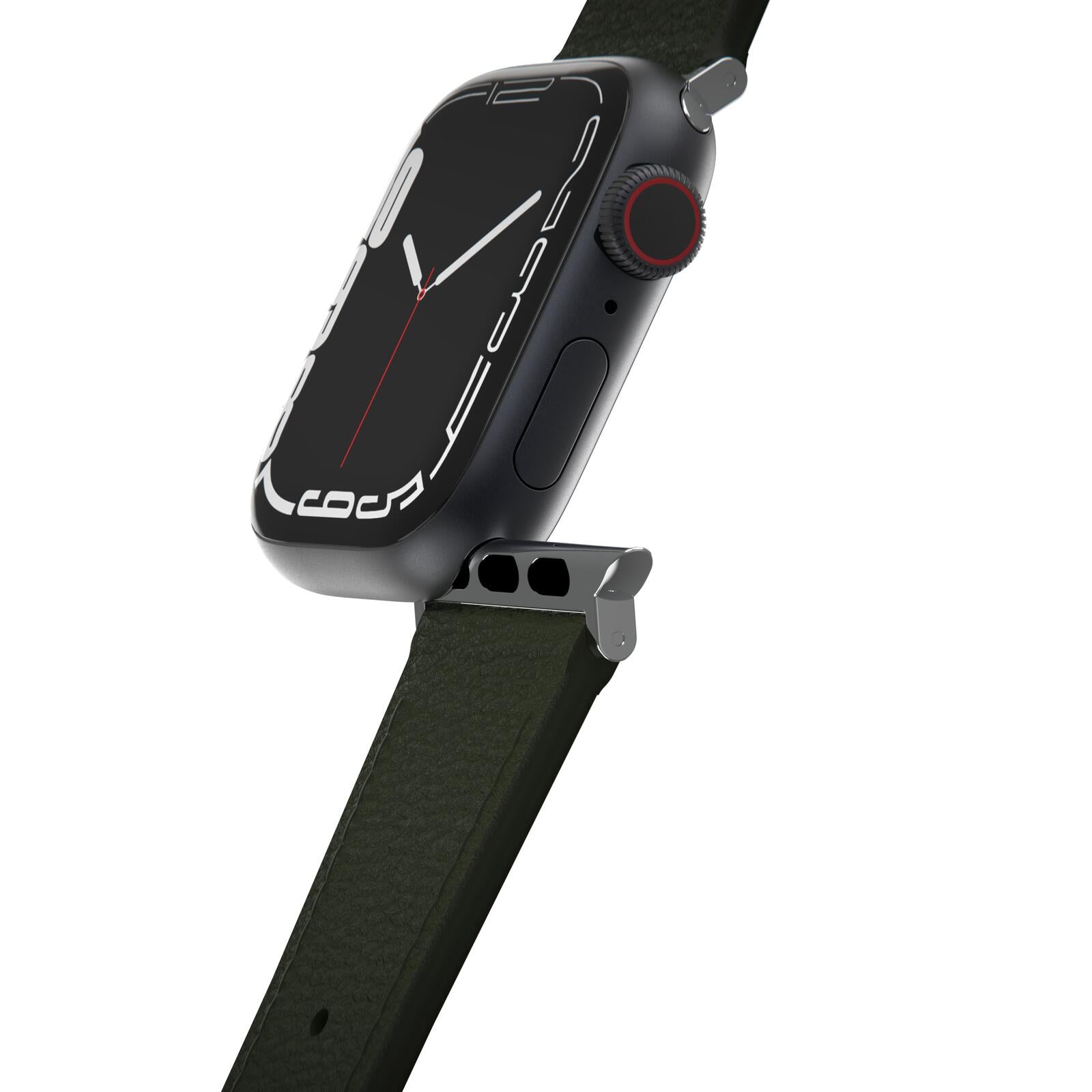 OtterBox Symmetry Cactus Leather Watch Band for Apple Watch 41/40/38mm Cactus Groove - green