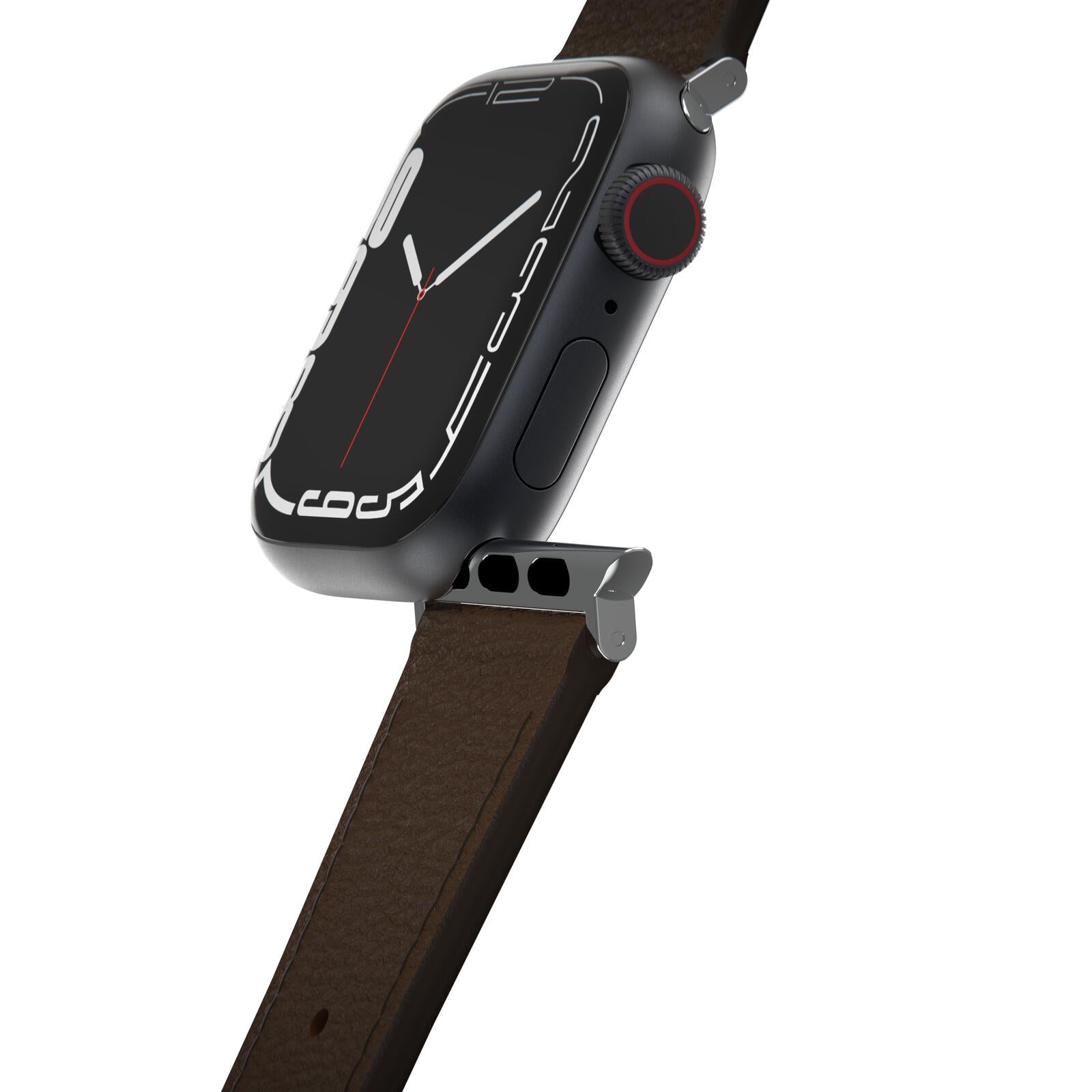 OtterBox Symmetry Cactus Leather Watch Band for Apple Watch 41/40/38mm Rich Adobe - brown