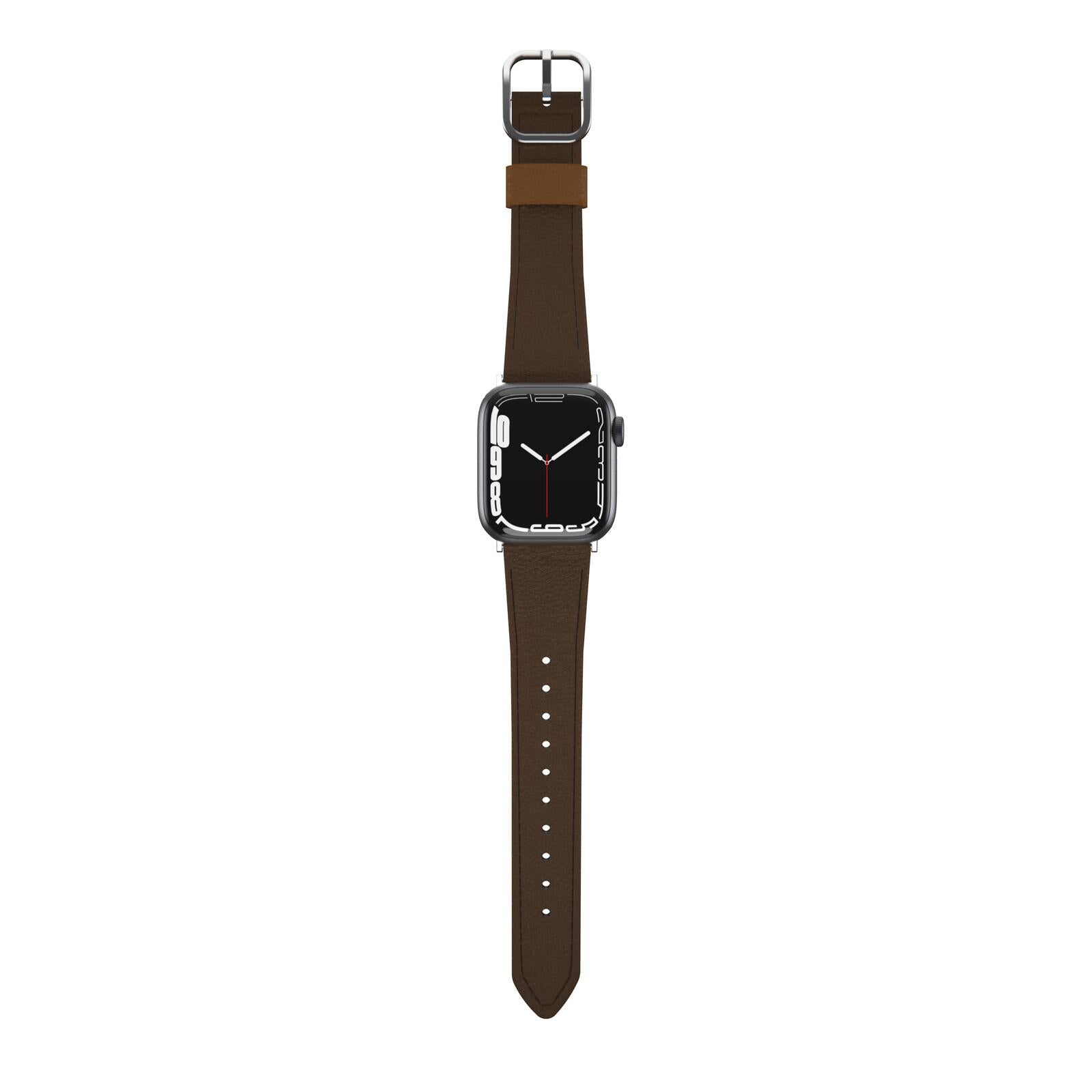 OtterBox Symmetry Cactus Leather Watch Band for Apple Watch 41/40/38mm Rich Adobe - brown