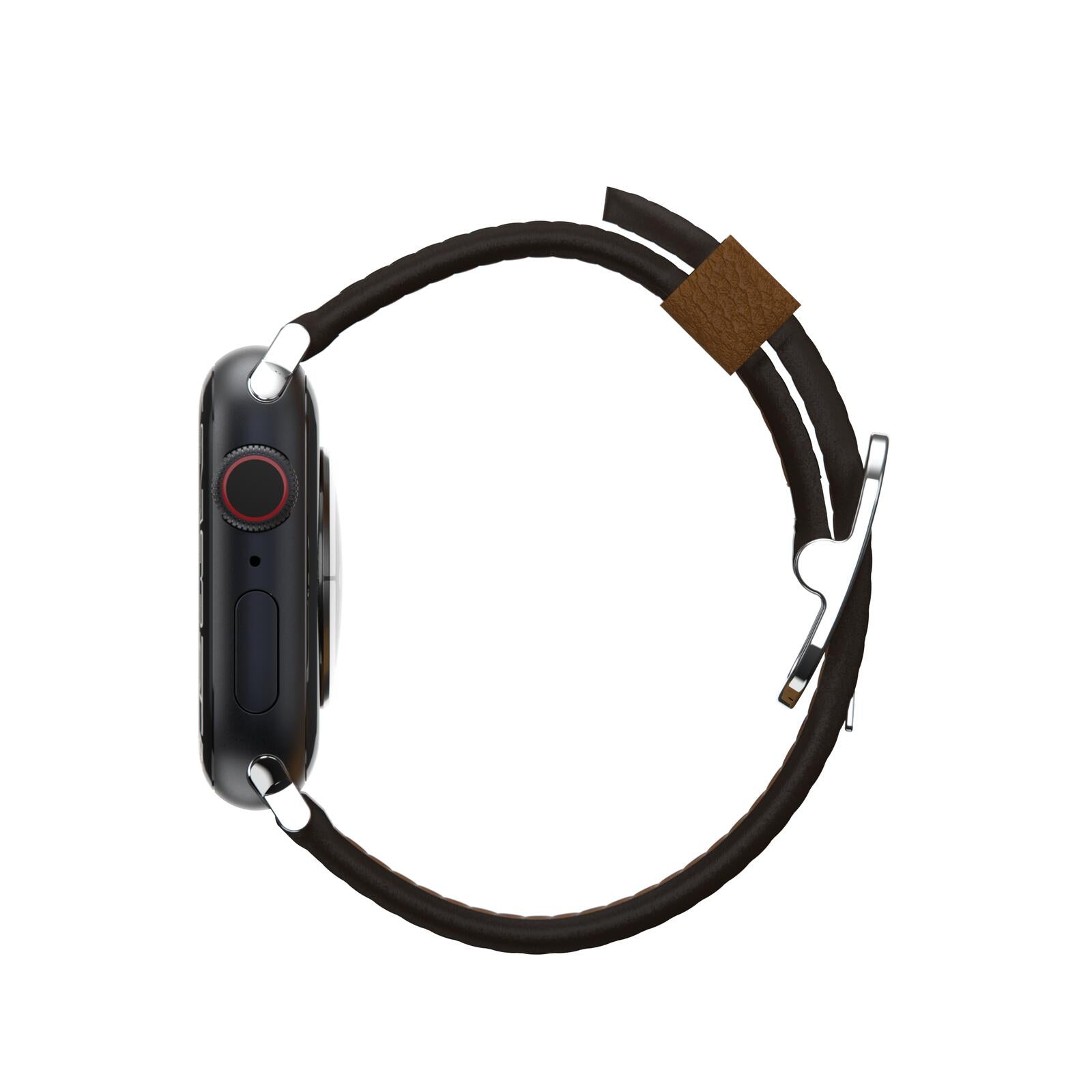OtterBox Symmetry Cactus Leather Watch Band for Apple Watch 41/40/38mm Rich Adobe - brown