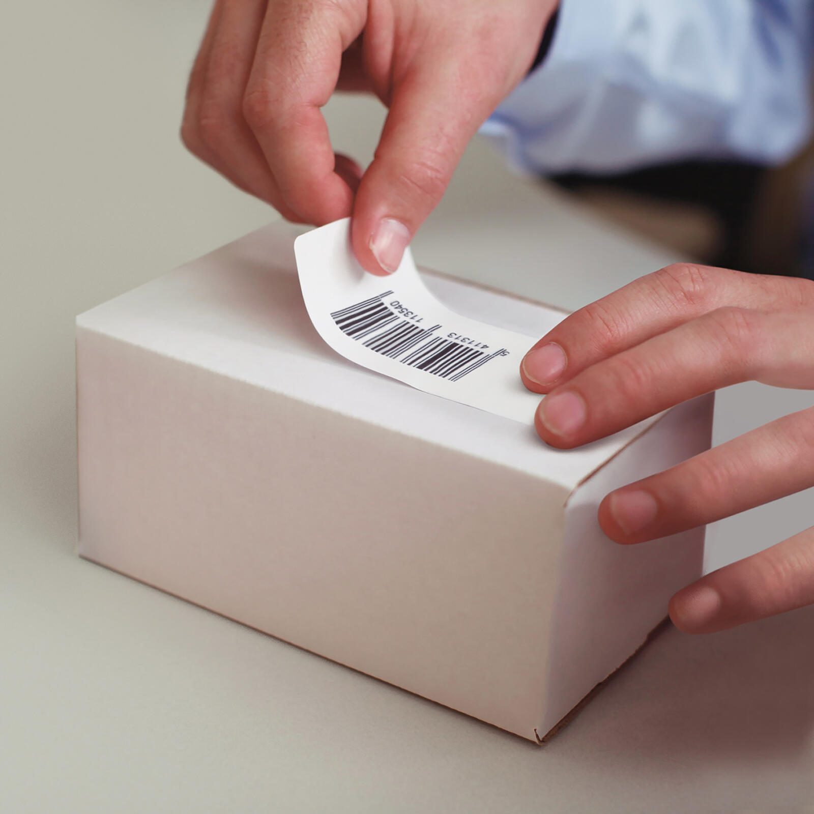 DYMO® Original Etikett für LabelWriter™, Ordner schmal - weiss - permanent haftend, 1 x 110 Etiketten