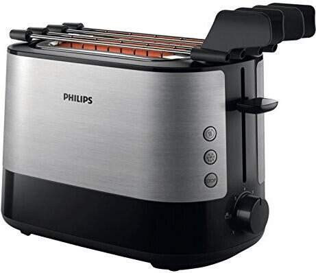 Philips Viva Collection HD2639/90, silber/schwarz