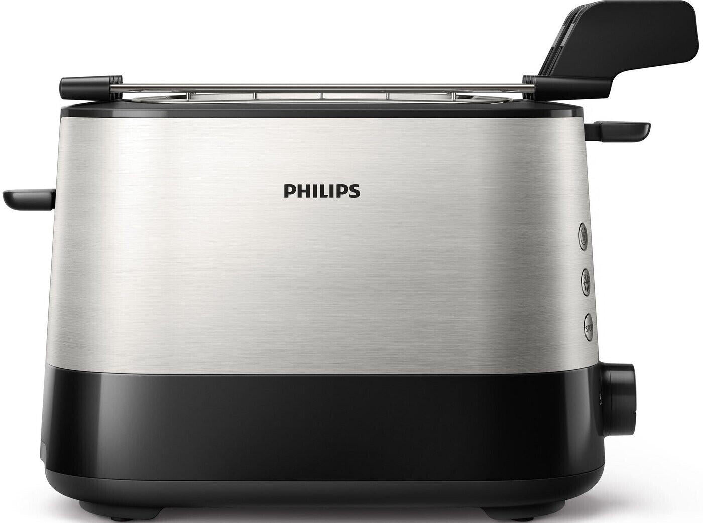 B-WARE Philips Viva Collection HD2639/90, silber/schwarz