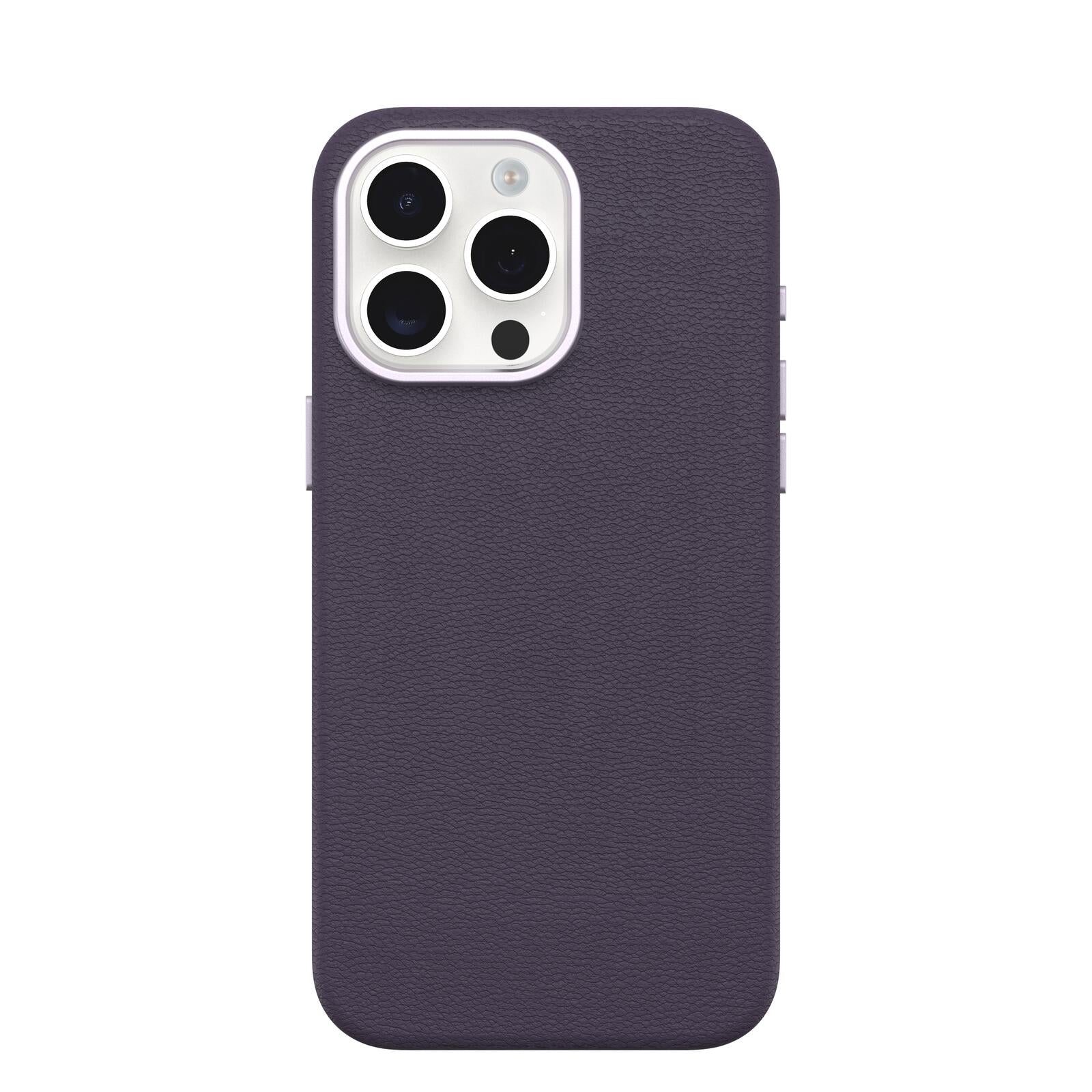 OtterBox Symmetry Cactus Leather Apple 15 iPhone Pro Max Plum Luxe - purple