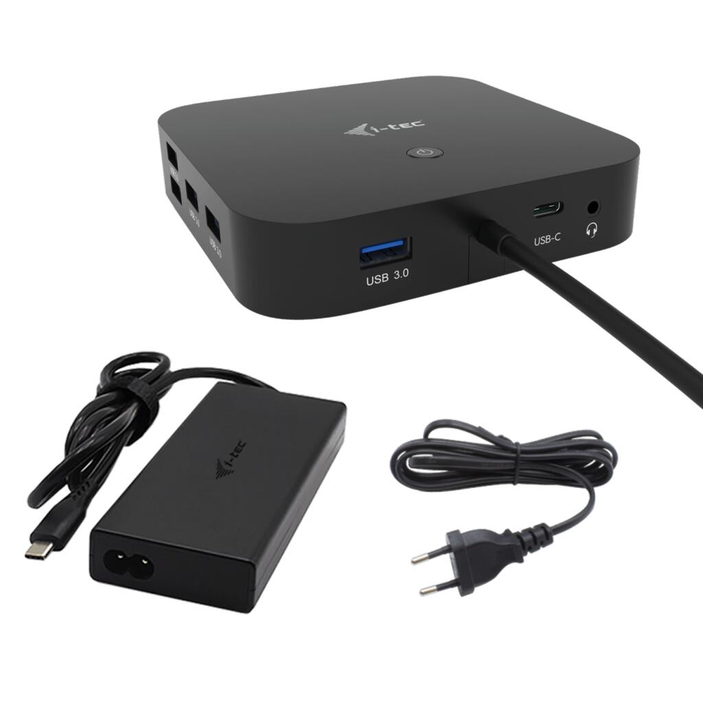 I-TEC USB-C HDMI Dual Docking Station mit Power Delivery 100 W
