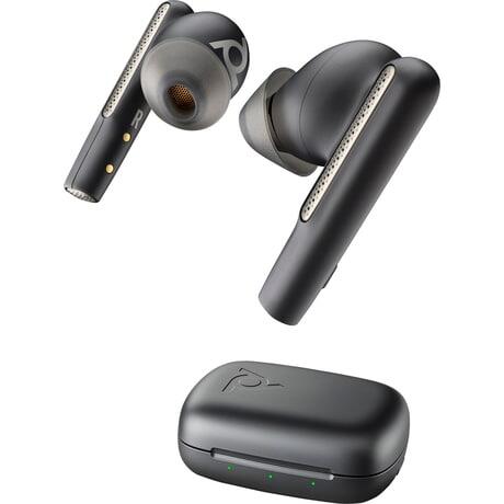 Poly Voyager Free 60 UC schwarz Earbuds +BT700 USB-C Adapter +Basic Charge Case