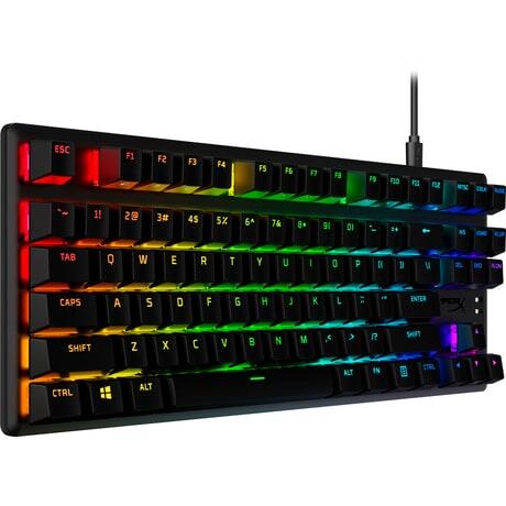 HyperX Alloy Origins Core PBT HX Rot Mechanische Gaming-Tastatur DE