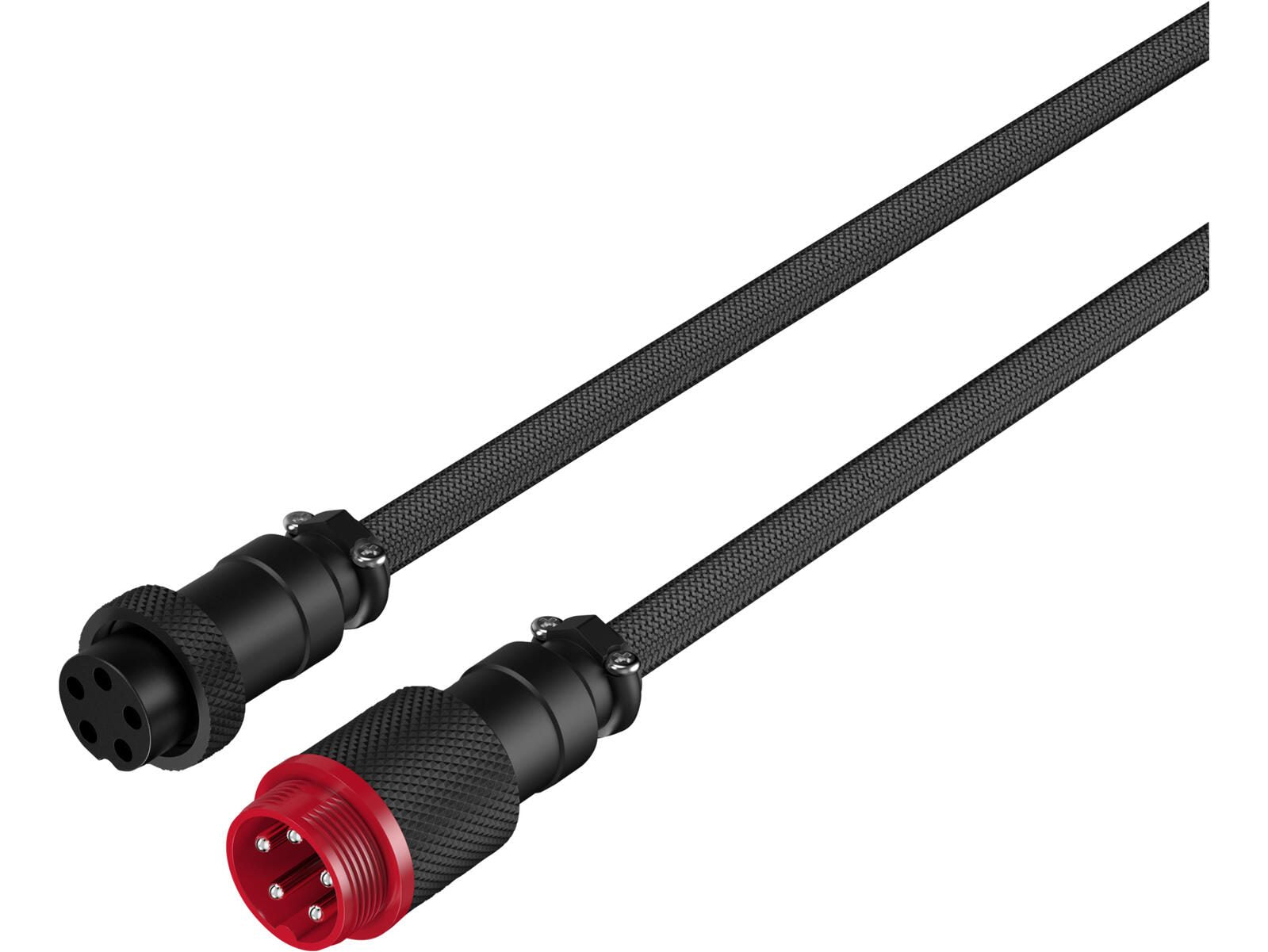 HyperX USB-C Spiralkabel grau-schwarz