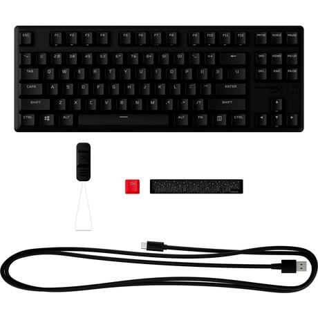 HyperX Alloy Origins Core PBT HX Rot Mechanische Gaming-Tastatur DE