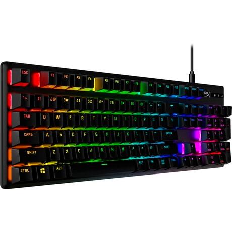 HyperX Alloy Origins PBT HX Rot Mechanische Gaming-Tastatur US