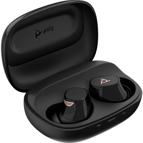Poly Voyager Free 20 schwarz Earbuds + Basic Ladeetui