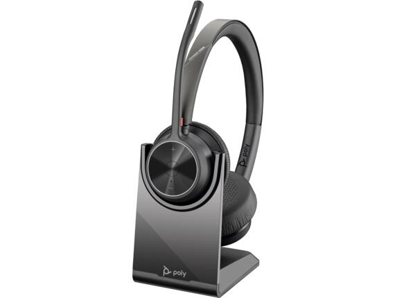 Poly Voyager 4320-M Headset + USB-A an USB-C-Kabel + BT700 Dongle