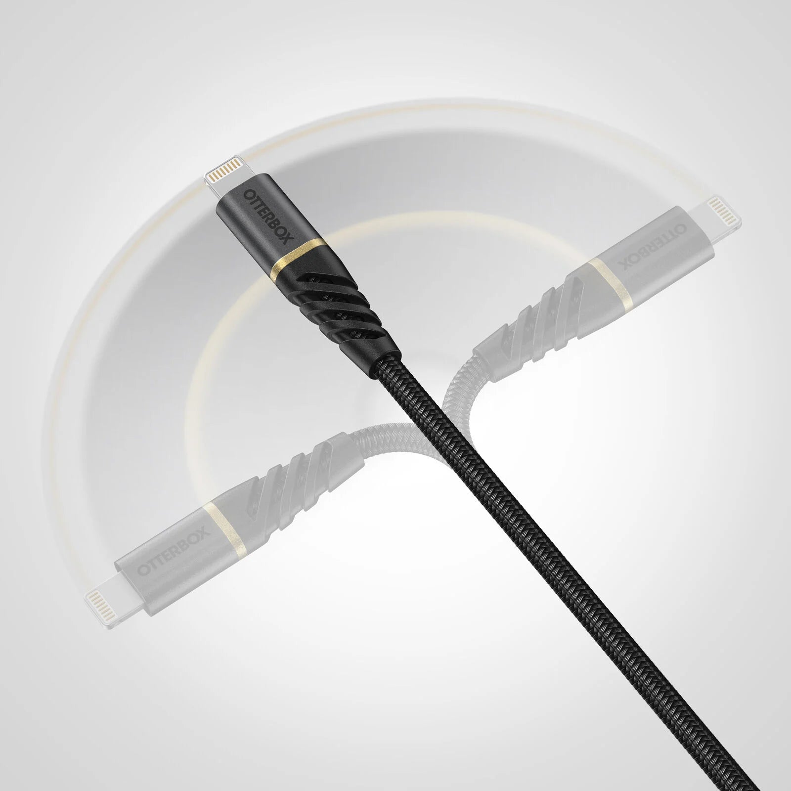 OtterBox Premium Cable USB C-C 1M USB-PD - black