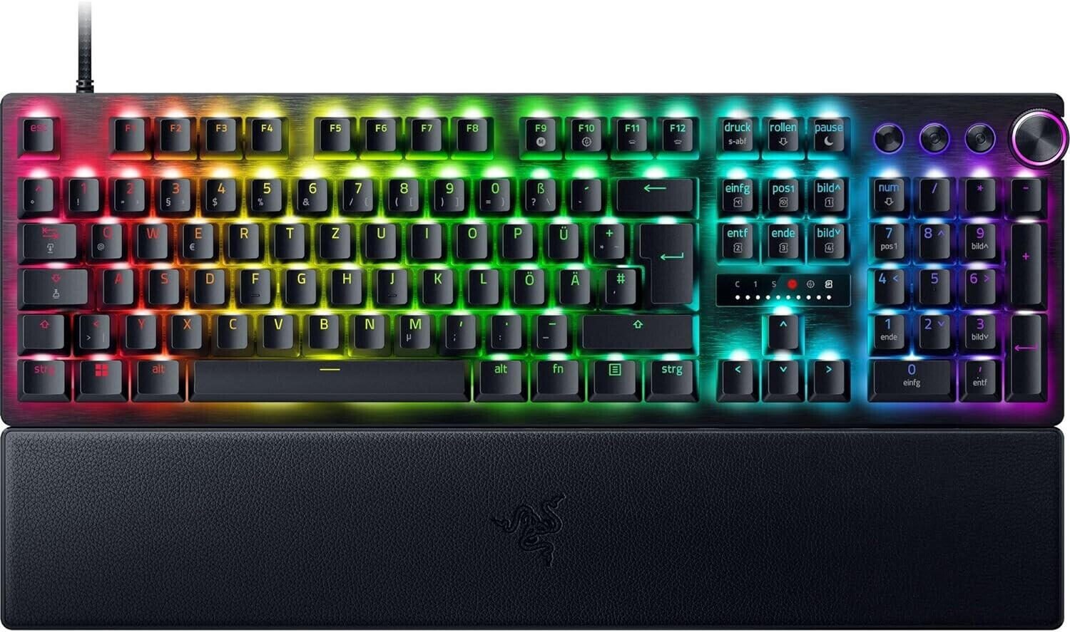 Razer Huntsman V3 Pro Keyboard DE-Layout, Schwarz
