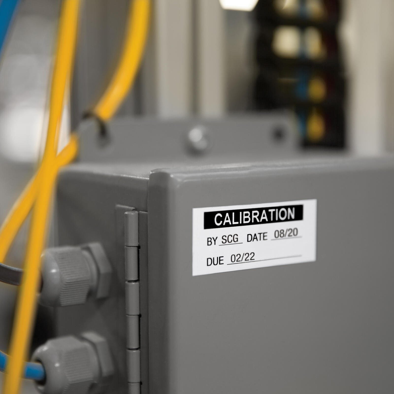 DYMO® Original Hochleistung Etikett für LabelWriter™, Kunststoff - weiss - permanent haftend, widerstandsfähig, 1 x 800
