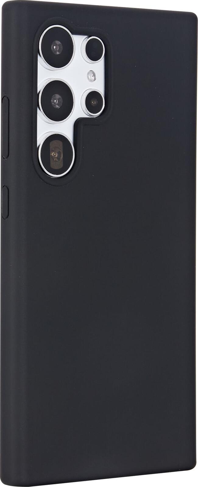eSTUFF Samsung S24 Ultra INFINITE RIGA Silicone Cover - Black