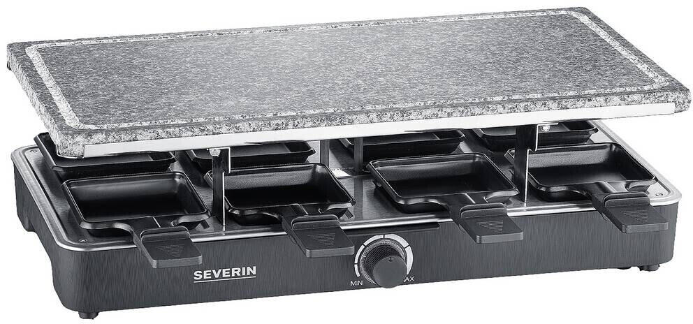 Severin 2378 Raclette 8 Pfännchen Schwarz