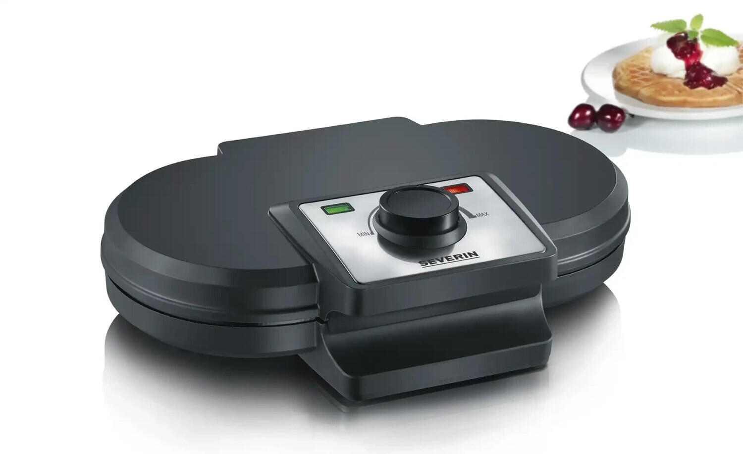 SEVERIN WA 2106 Waffeleisen, schwarz