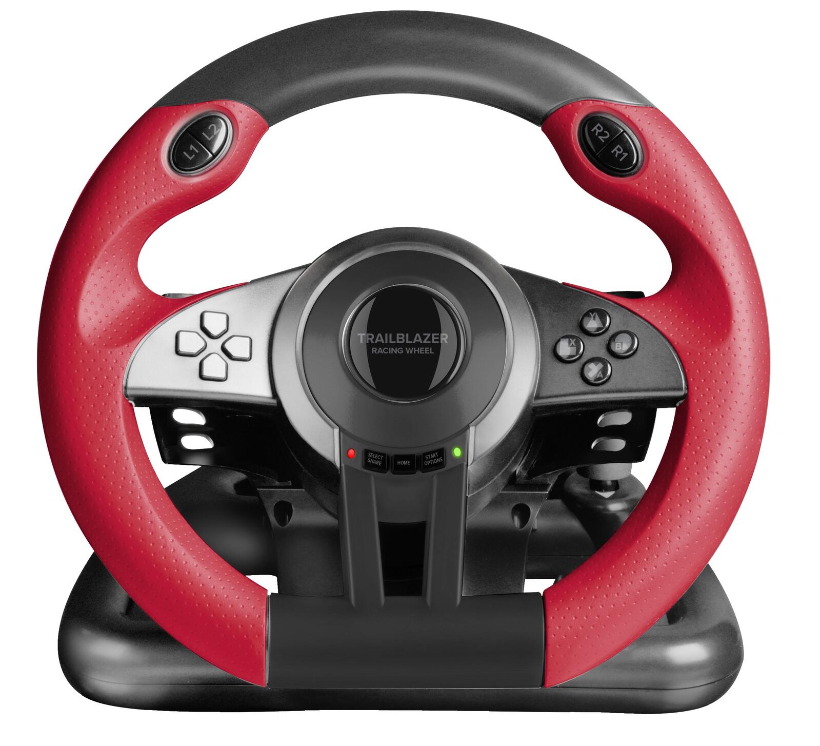 Speedlink TRAILBLAZER Racing Wheel, Lenkrad- und Pedale-Set, schwarz