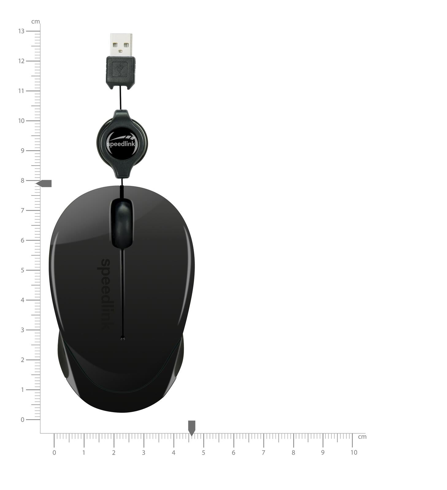 Speedlink BEENIE Mobile Wired Maus -USB, schwarz