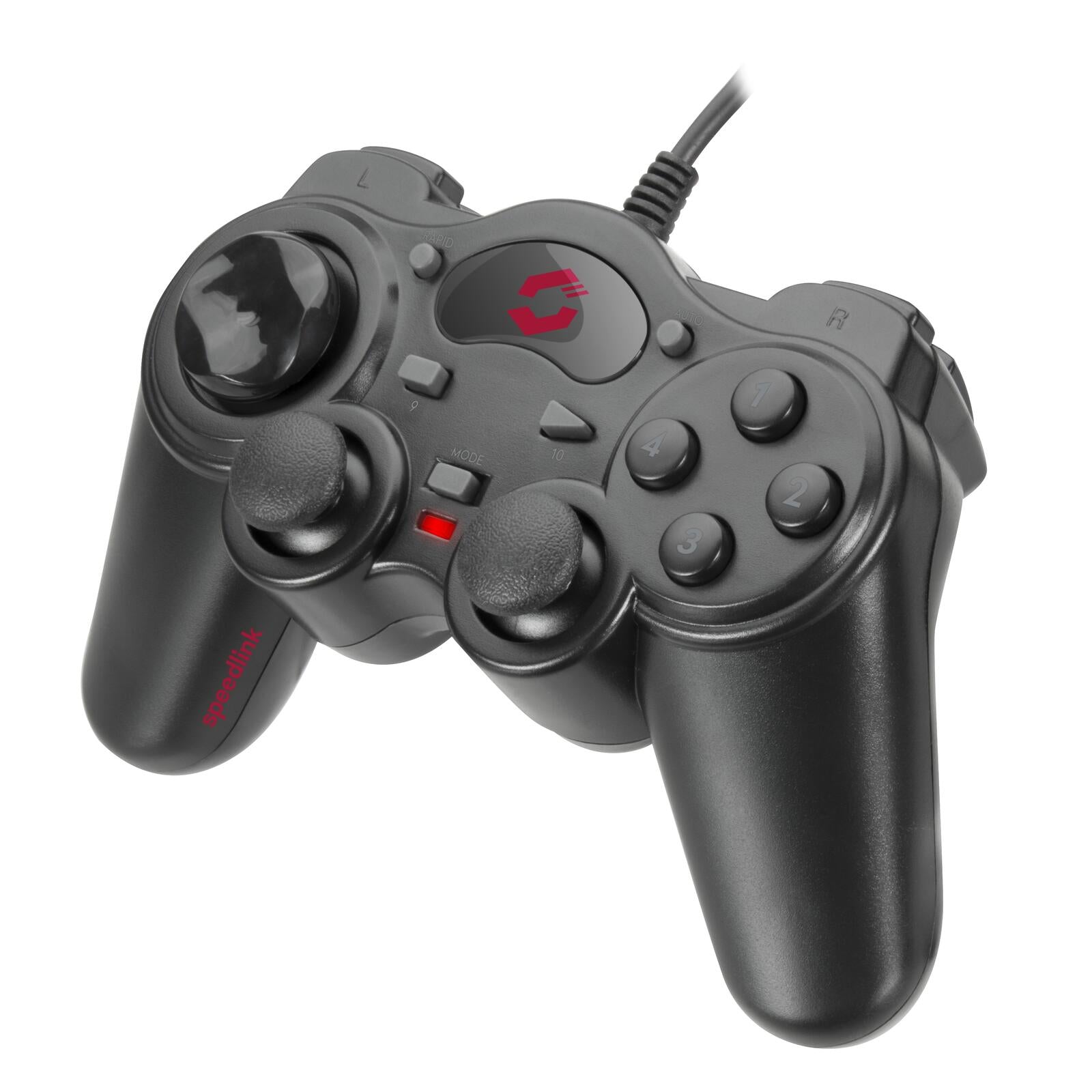Speedlink THUNDERSTRIKE Gamepad für PC, schwarz