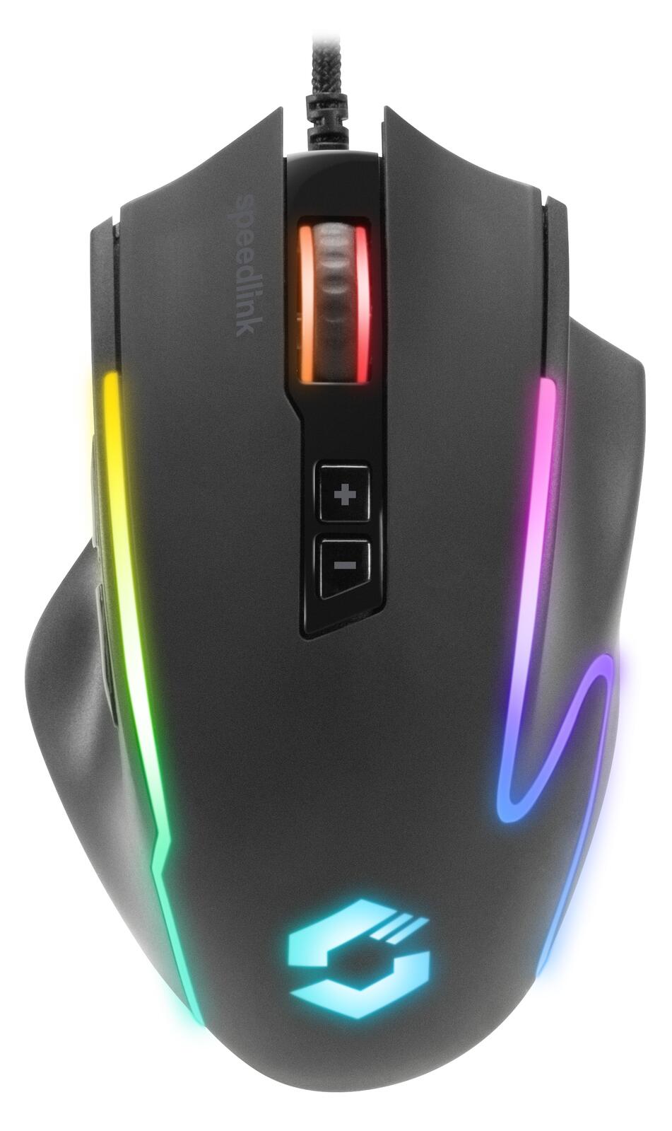 Speedlink DECUS NX RGB Gaming Maus, schwarz