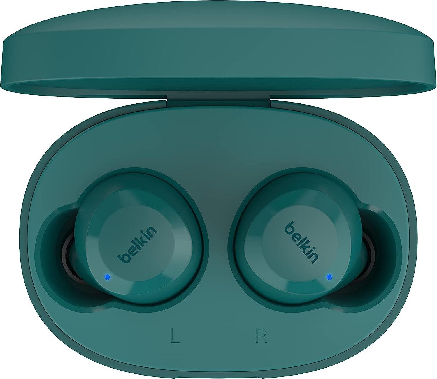 Belkin SoundForm Bolt Wireless In-Ear-Kopfhörer - Dunkelgrün