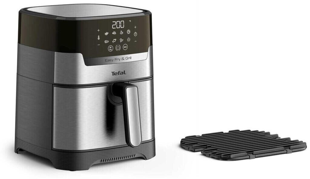Tefal Easy Fry & Grill XL Deluxe Heißluftfritteuse, 4,2L, schwarz/silber