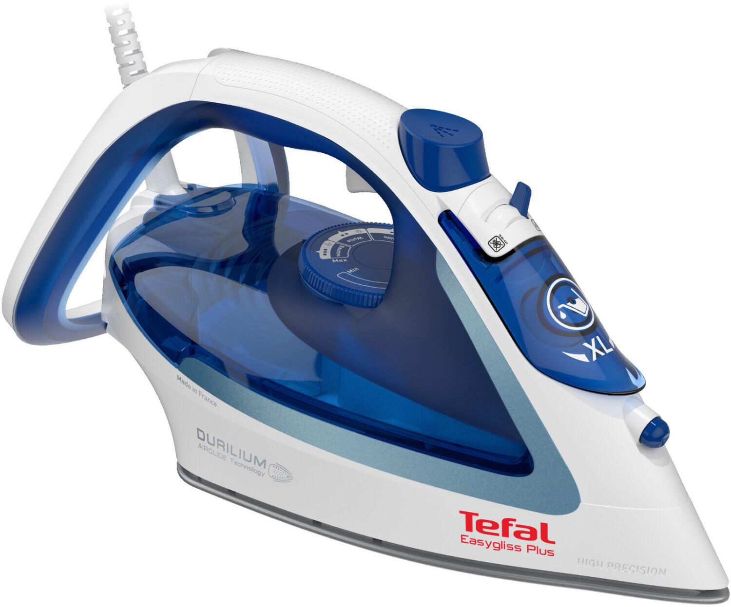 Tefal Easygliss Plus, blau/weiß