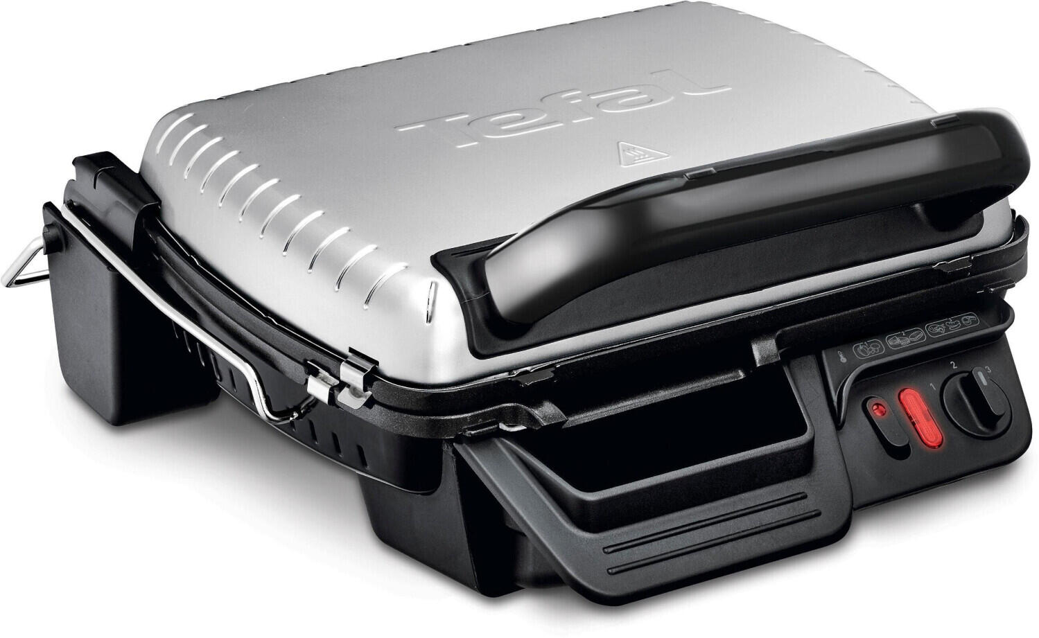 Tefal Kontaktgrill 3in1 - elektrisch, schwarz/silber
