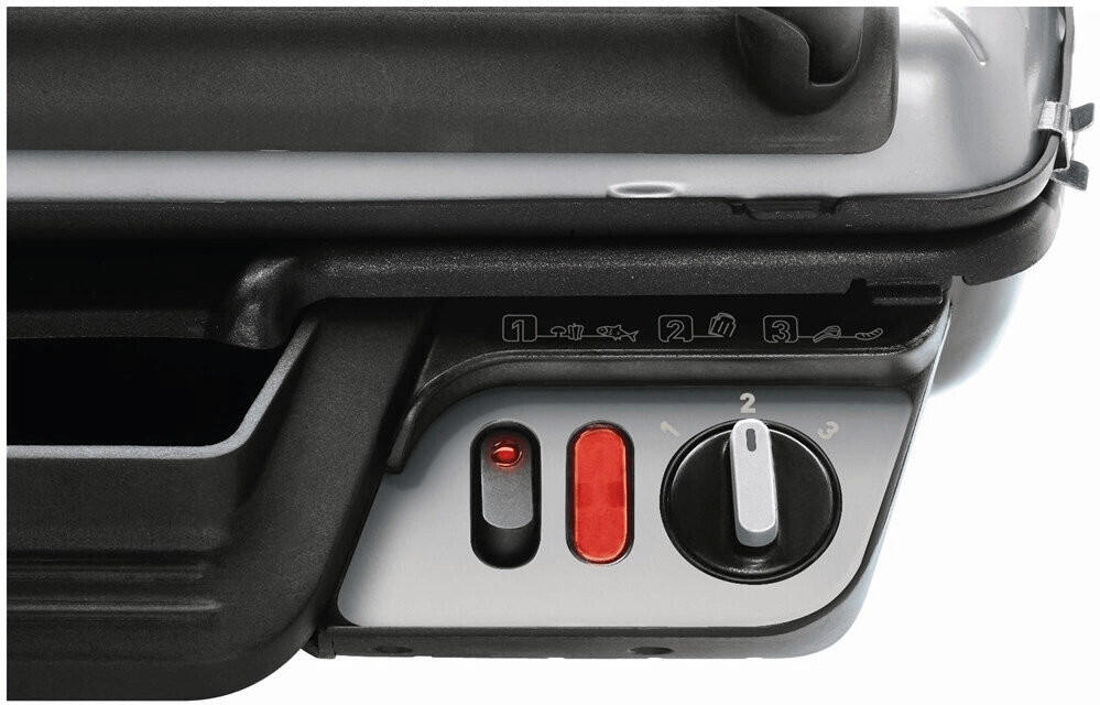 Tefal Kontaktgrill 3in1 - elektrisch, schwarz/silber